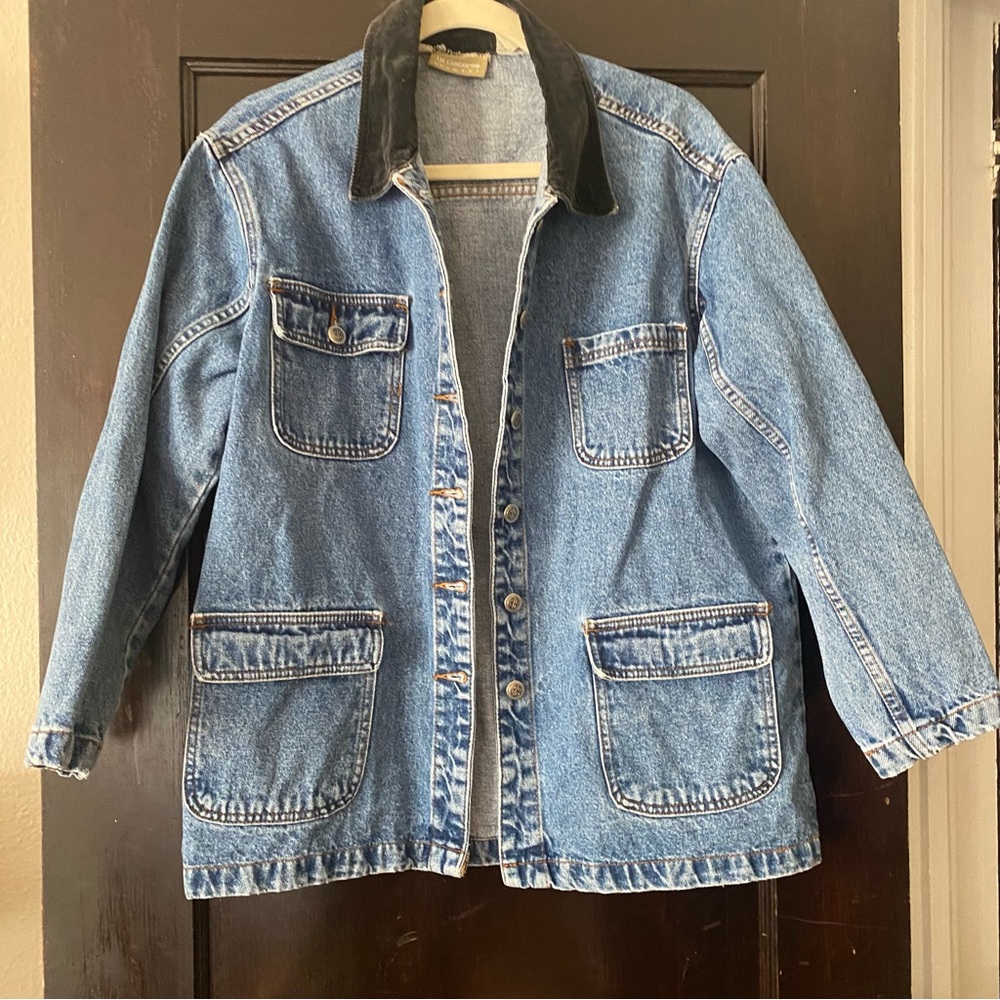 Vintage Liz Claiborne denim barn jacket